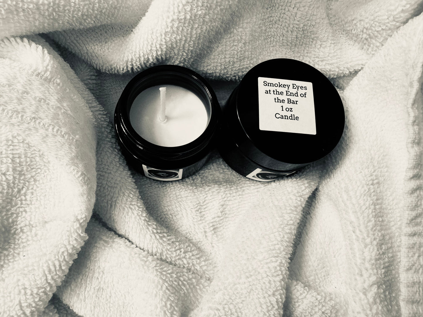 Smokey Eyes at the End of the Bar Candle